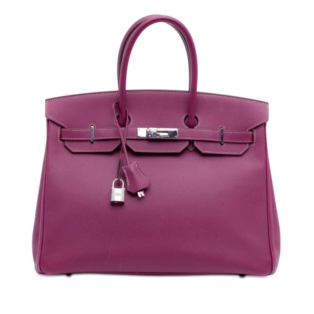 Epsom Candy Verso Birkin Retourne 35