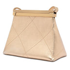 Small Calfskin Kiss Lock Frame Bag