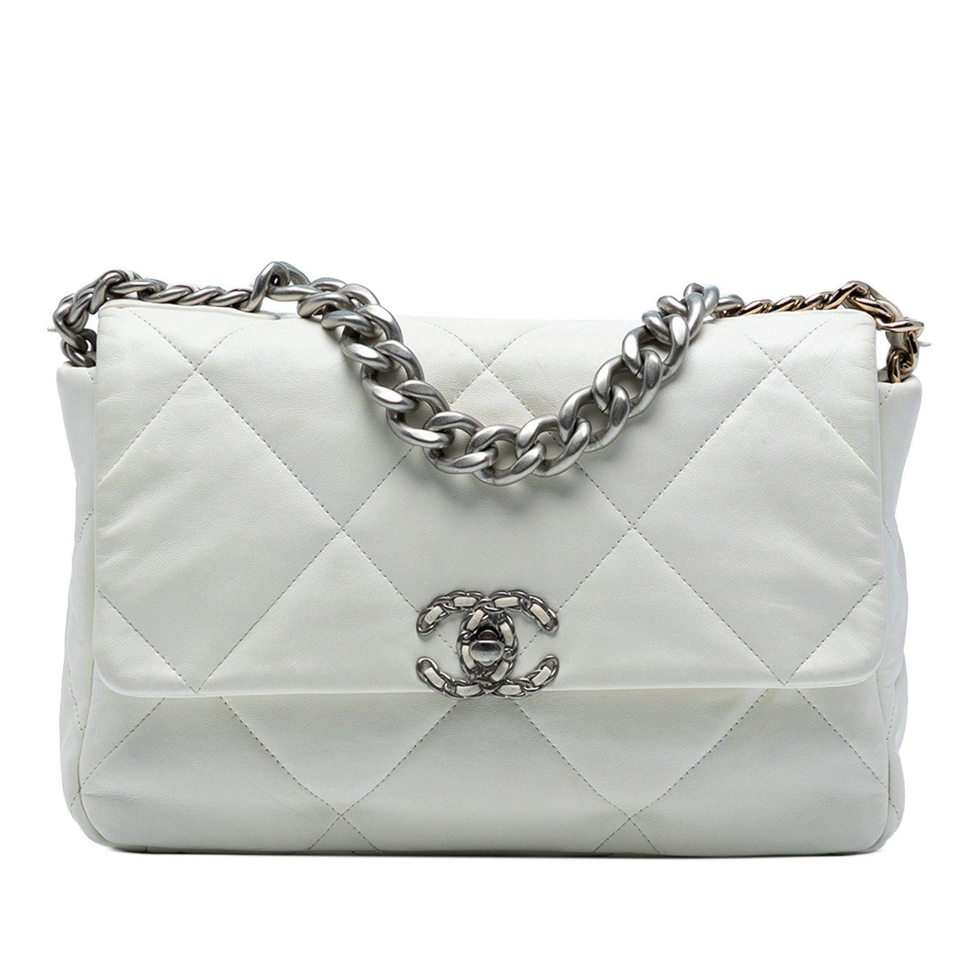 Large Lambskin 19 Flap