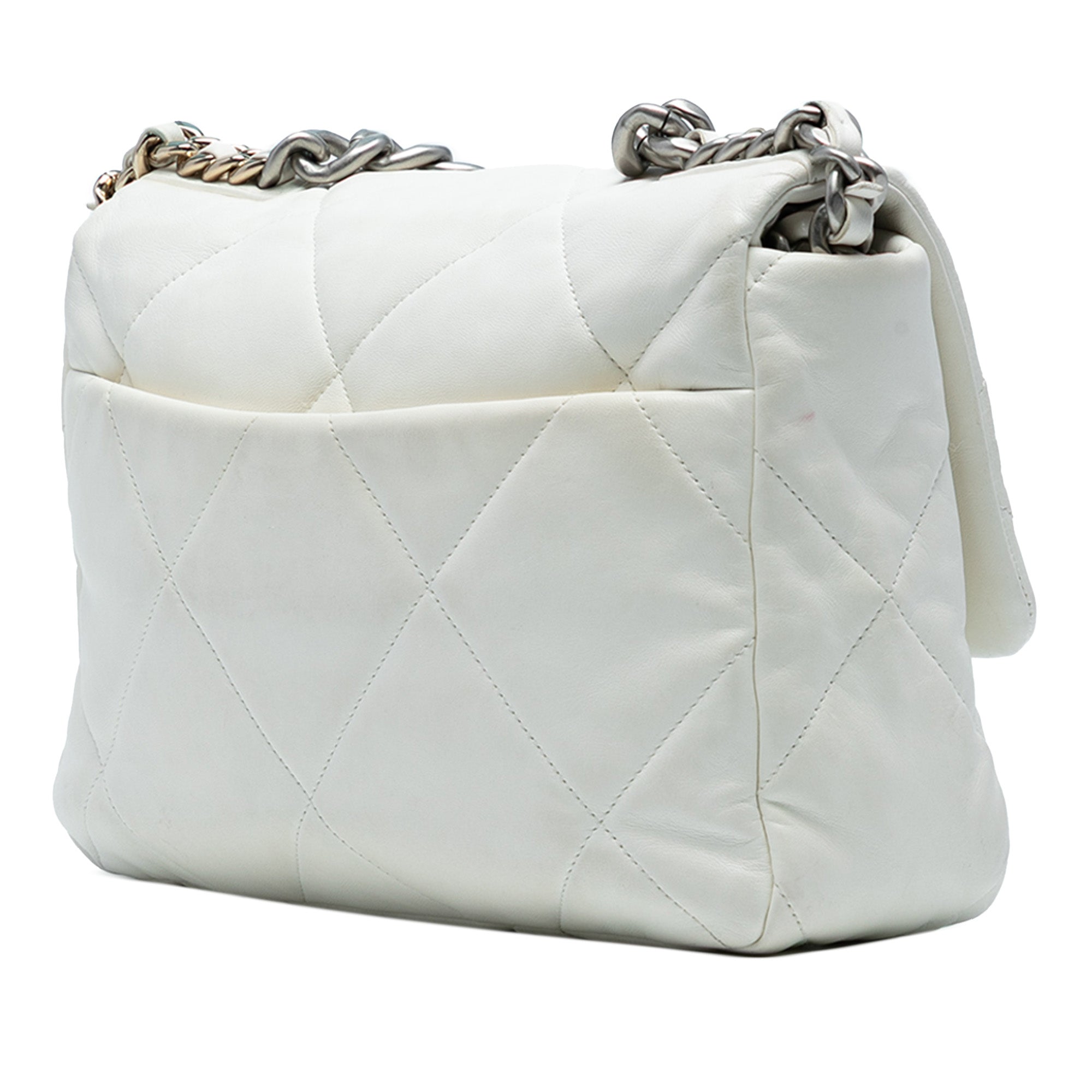 Large Lambskin 19 Flap