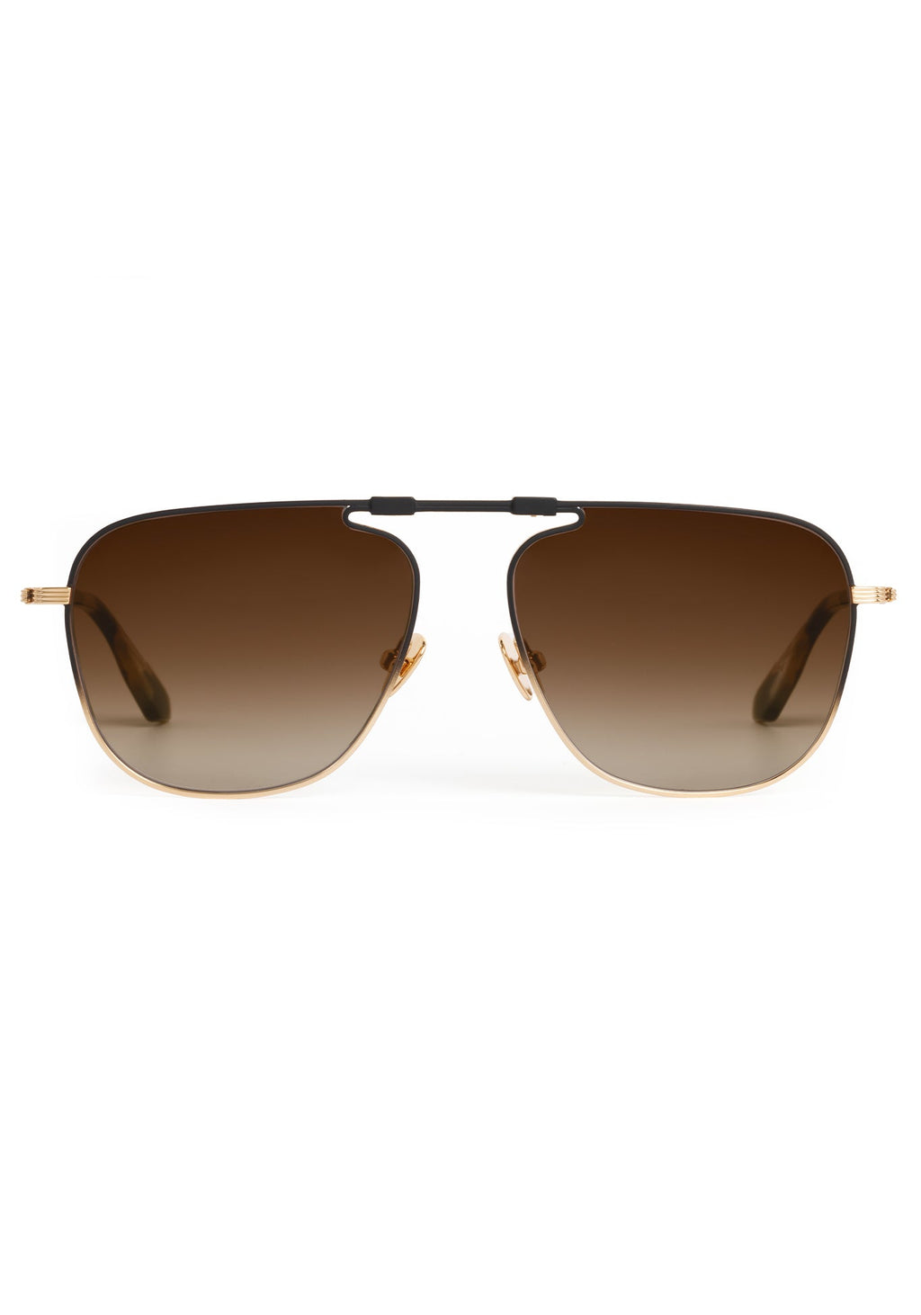 KREWE ZANDER FOLD | 18K Matte Black Fade + Blonde Venezia