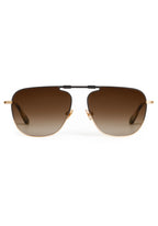 KREWE ZANDER FOLD | 18K Matte Black Fade + Blonde Venezia