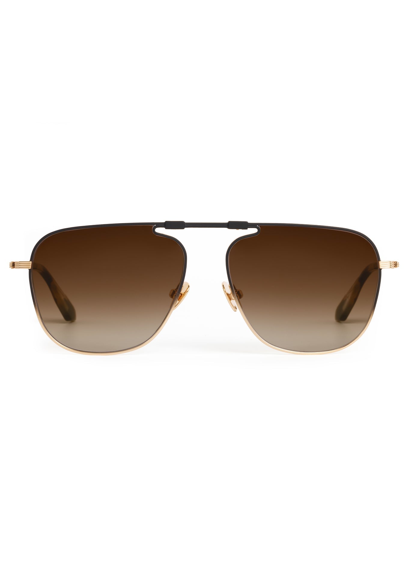 KREWE ZANDER FOLD | 18K Matte Black Fade + Blonde Venezia