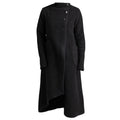 Zinnia Black Boiled Wool Cardigan