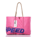 Auction Pink Speed Tote Handmade in Maine from Recycled Sails