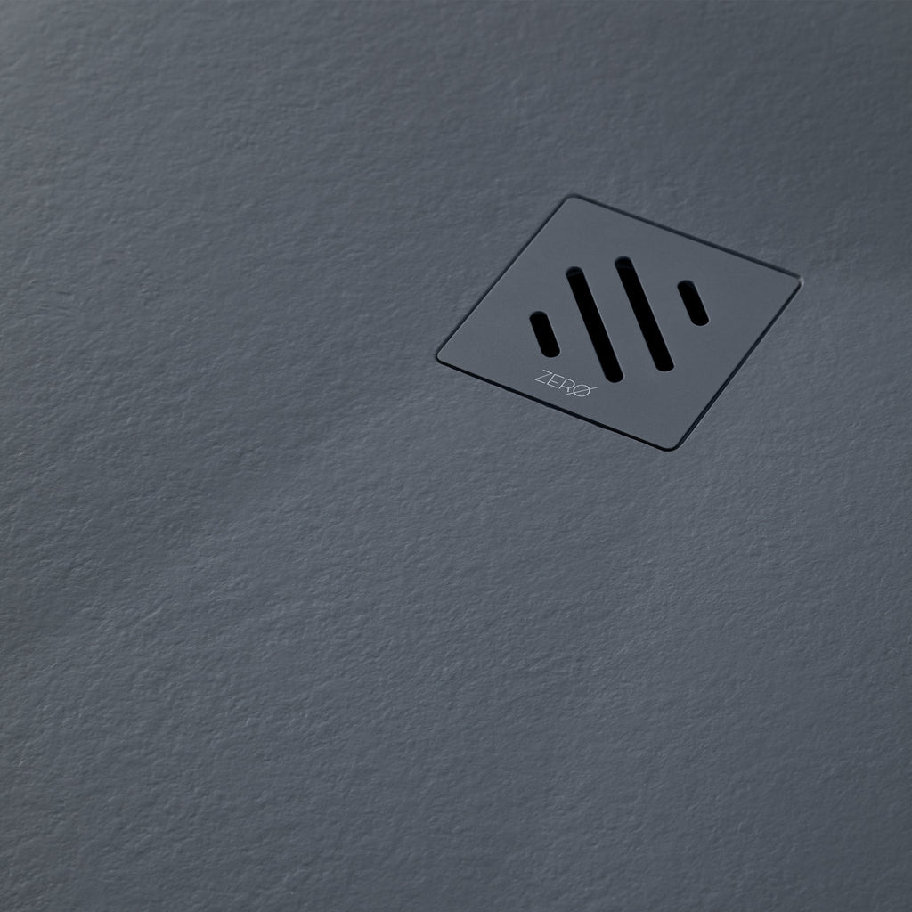 BATHME ZERO Plato de Ducha Gel Coat Color Grafito