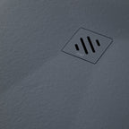 BATHME ZERO Plato de Ducha Gel Coat Color Grafito