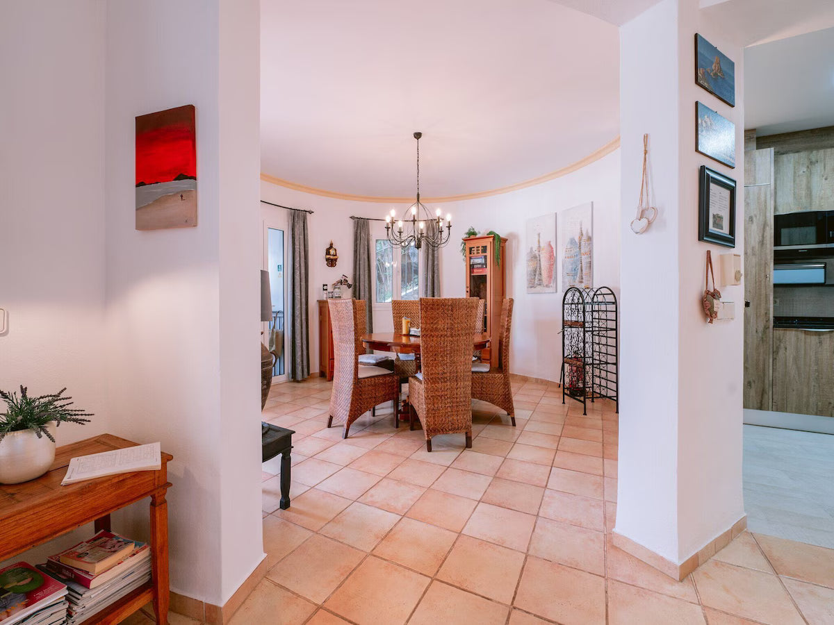 Spacious Dreamy Ibiza Villa Just Steps from the Beach in Cala Llonga