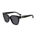 Moschino Acetate Square Sunglasses — Black