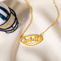 Personalizada de Fútbol Deportes Colgante Collar con Nombre Dainty Joyería Cumpleaños Aniversario Regalo para Mujeres Jugadores de Fútbol Amantes