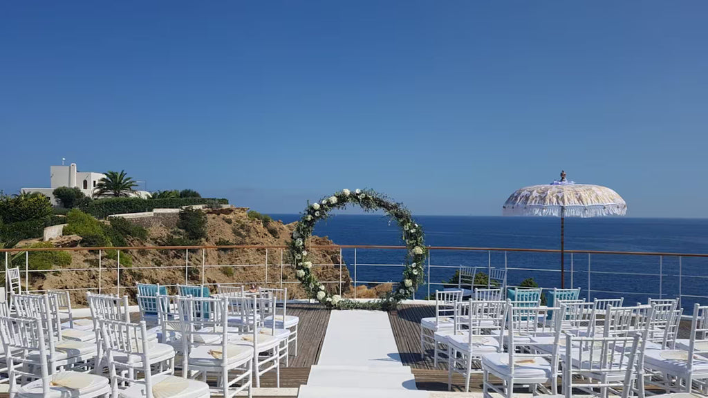 Super Rare 8-Bedroom Luxury Seafront Ibiza Villa with Private Beach, Panoramic Rooftop and Underground DJ Room in Santa Eulalia