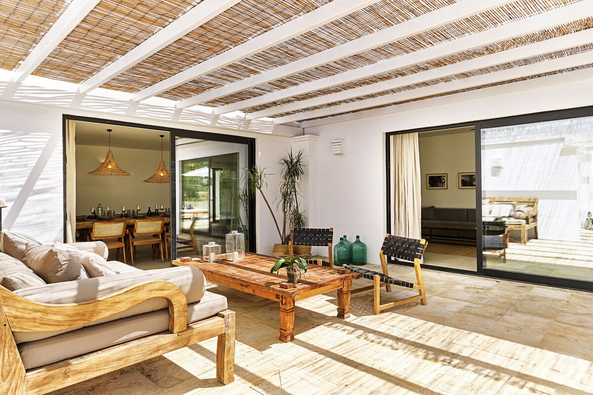 Ibiza Holiday Villa with Nordic Interiors in Santa Eulalia