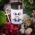 Conejito Personalizado Solar Luz de Jardín con Nombre y Mensaje de Bendición Decoración de Jardín Regalo de Pascua para Niños Familia
