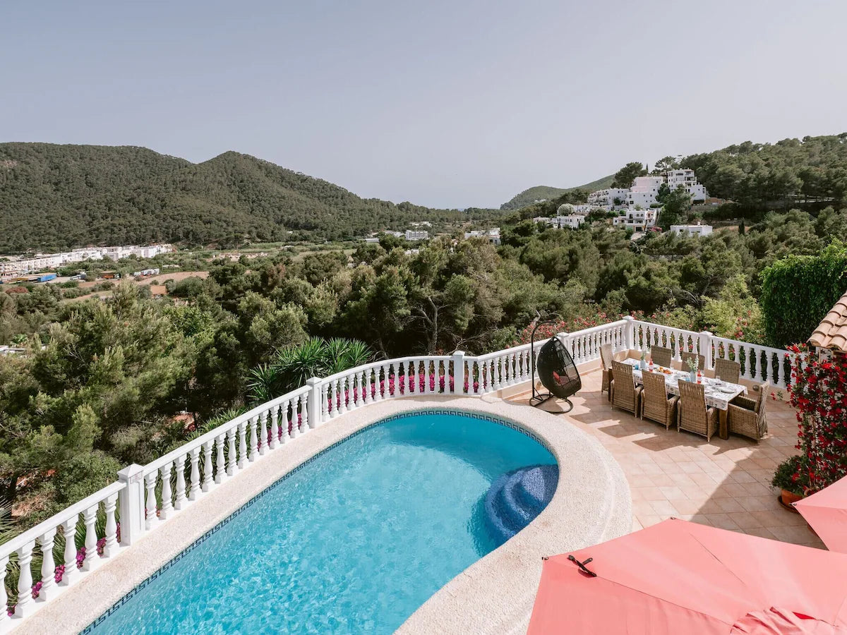 Spacious Dreamy Ibiza Villa Just Steps from the Beach in Cala Llonga