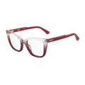 Moschino MOS603 Cat-Eye Acetate Eyeglasses — Red