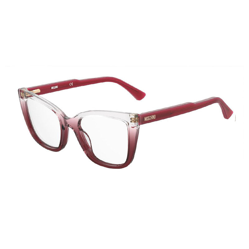 Moschino MOS603 Cat-Eye Acetate Eyeglasses — Red