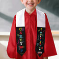 Estolas de Graduación de Kindergarten Personalizadas con Nombre y Grado Clase de 2026 Regalo de Graduación para Niños