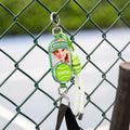 Personalizada Foto a AI Personaje Pickleball Tenis Béisbol Bolsa Etiqueta con Nombre Juego Regalo de Cumpleaños para los amantes de los deportes de pelota