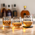 Copas de Whisky Bourbon Personalizadas con Corazón y Texto Grabado Decoración de Cocina para el Día del Padre Regalo de Cumpleaños para Papá Amantes del Vino