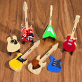 Estuche personalizado con forma de púa de guitarra retro multicolor con texto Regalo diario de cumpleaños para guitarristas Amantes de la música