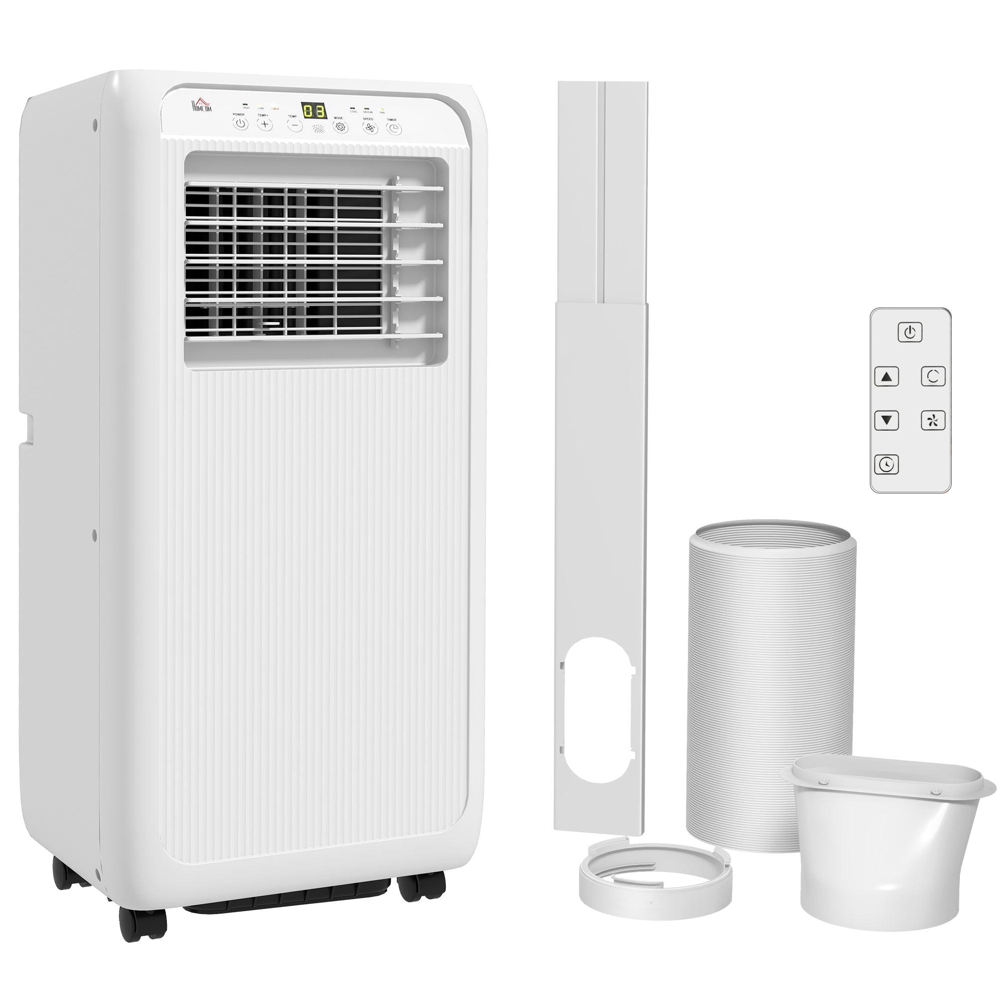 7000 BTU Air Conditioning Unit, 3-in-1 Portable Air Conditioner with Remote, Window Kit, 15m2