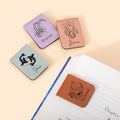 Marcapáginas magnético personalizado con nombre Signo del Zodiaco Material de escritorio de lectura Regalo de cumpleaños para ratones de biblioteca