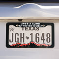Personalizado Multicolor Montaña Matrícula Marco Cubierta con Texto Se adapta a todas las placas estándar de EE.UU. y CAN Decoración de coches Regalo de cumpleaños para los propietarios de automóviles