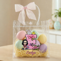 Bolsa de Regalo de Pascua personalizada con nombre y lazo Regalo de Pascua para niños