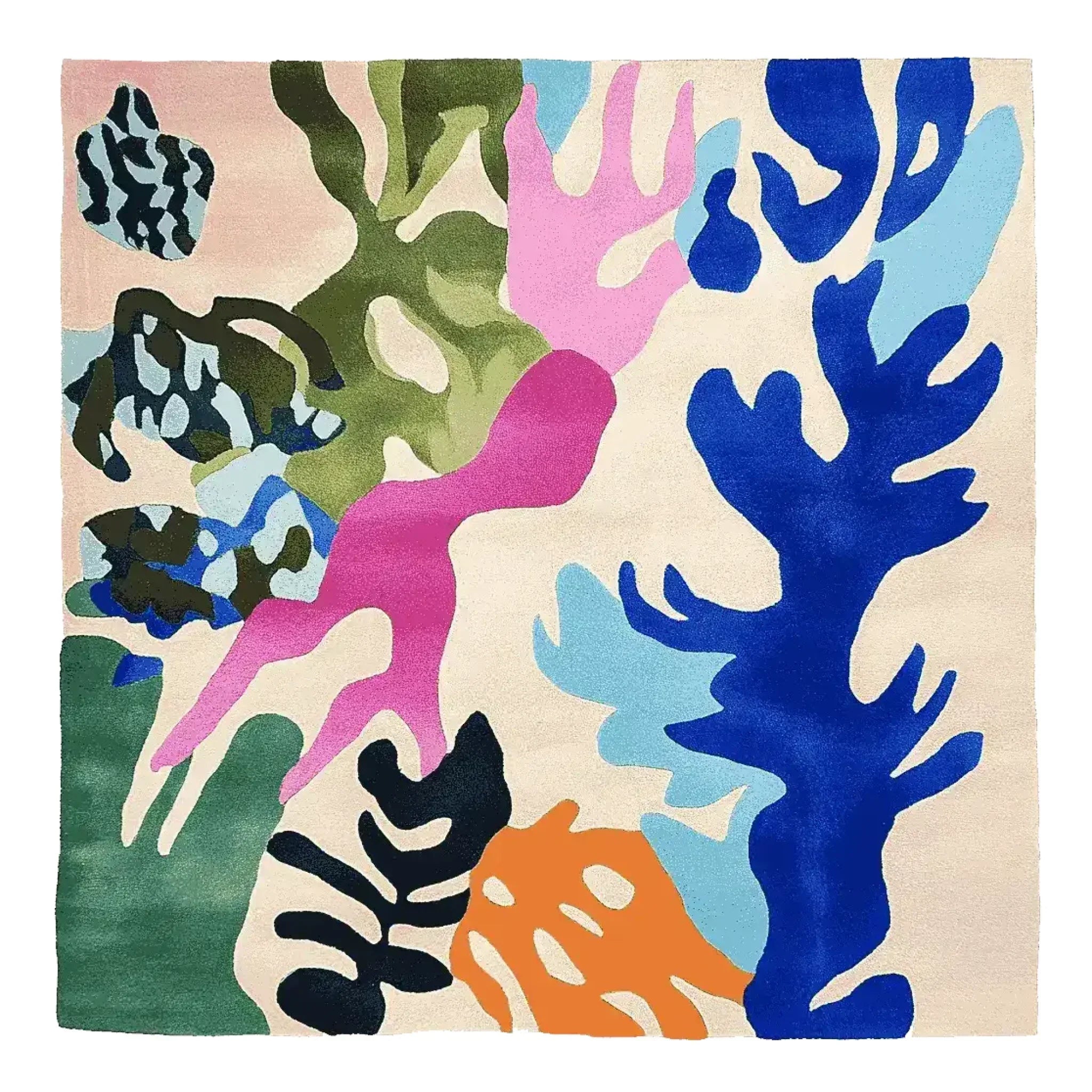 Abstract Eden Bloom Hand Tufted Rug