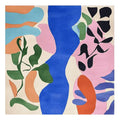 Abstract Shape Sequence Hand Tufted Rug