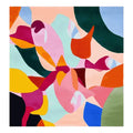 Abstract Shape Theory Hand Tufted Rug