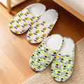 Pantuflas personalizadas de Marsupilami 100% algodón con nombre Regalo de cumpleaños de Navidad para niños Mujeres Hombres | Callie × Marsupilami®.
