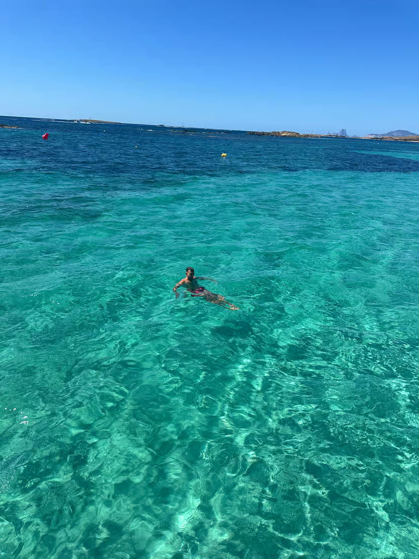 Three Islands in One Day: Es Vedrà, Formentera and Espalmador Tours with Full-Day Food and Drinks, Paella Cooking, Sunset Toasts and Water Toys