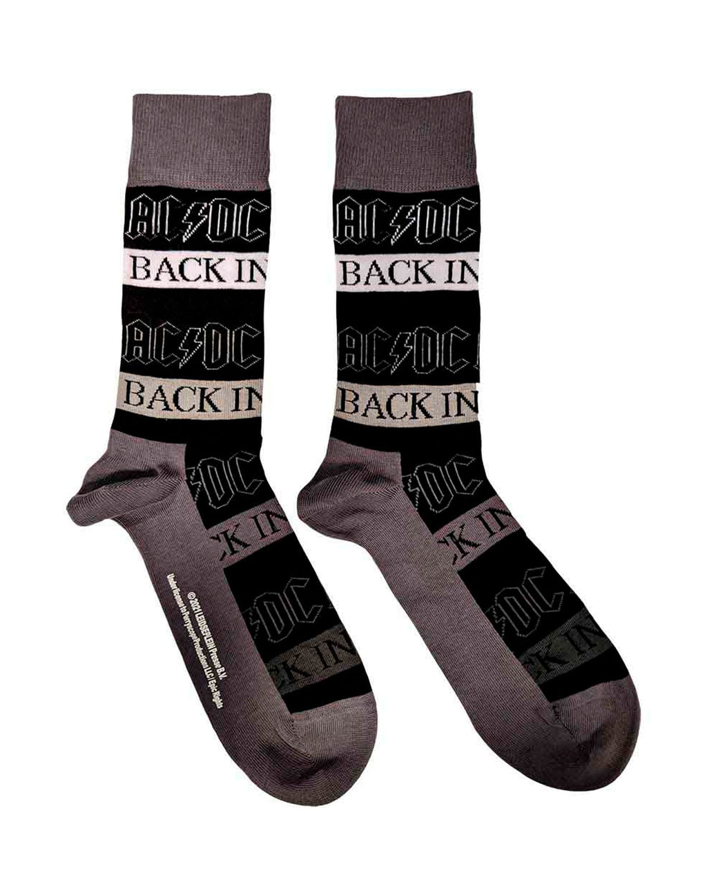 AC/DC - Calcetines "Back In Black"