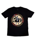 AC/DC - Camiseta "Gold Emblem (Especial 50 Aniversario)" Unisex