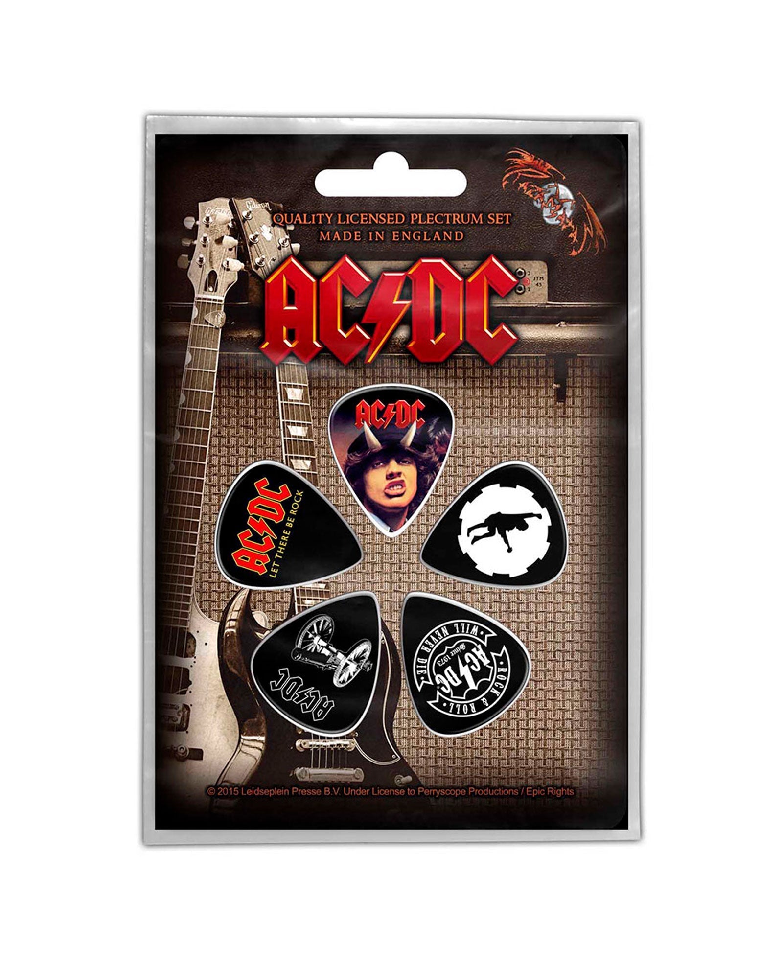AC/DC - Pack de púas  "Highway / For Those / Let There"