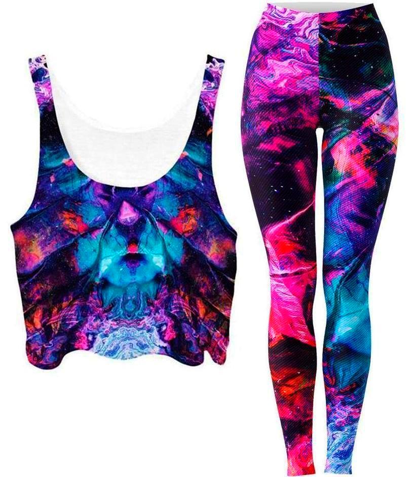 Supine Crop Top and Leggings Combo