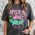 Personalizado Chimpancé Búfalo Cocodrilo Divertido Adiós Más Tarde Gator 100% algodón Camiseta con nombre Uso diario Cumpleaños Regalo para amigos de la familia