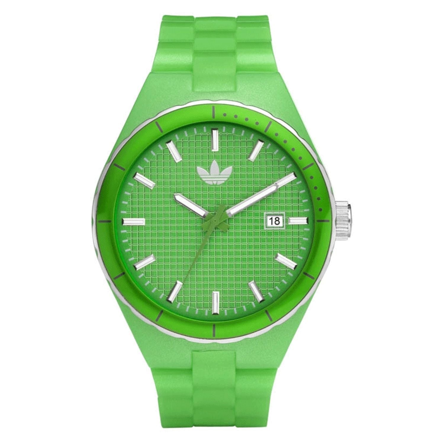 Adidas Silicone Strap Quartz Watch — Green