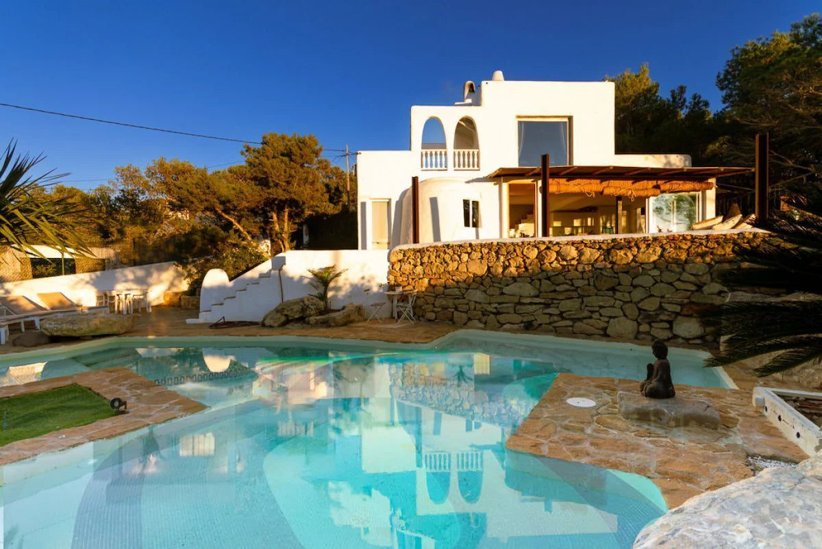 Mediterranean Seafront Ibiza Villa with Amazing Sunset Views in San Antonio