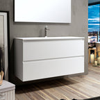 BATHME PARIS Mueble de Baño+Lavabo Blanco Mate