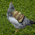 Protector transpirable para silla de montar de pollo con nombre, personalizado, multicolor y con diseño de camuflaje Regalo de fiesta para dueños de gallinas de granja