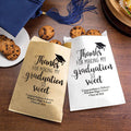 Set de 20 bolsas de papel personalizadas con el nombre de Sweet Smart Cookie para la fiesta de graduación de los graduados de la promoción 2026