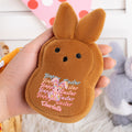 Monedero de peluche personalizado con nombre y correa para la muñeca para la cesta de Pascua Regalo para la fiesta de Pascua para niños
