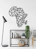 Africa Map Metal Wall Decor