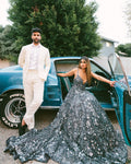 The Aisha Gown By KYNAH, Luxury Indian Fashion & Bridal Wear