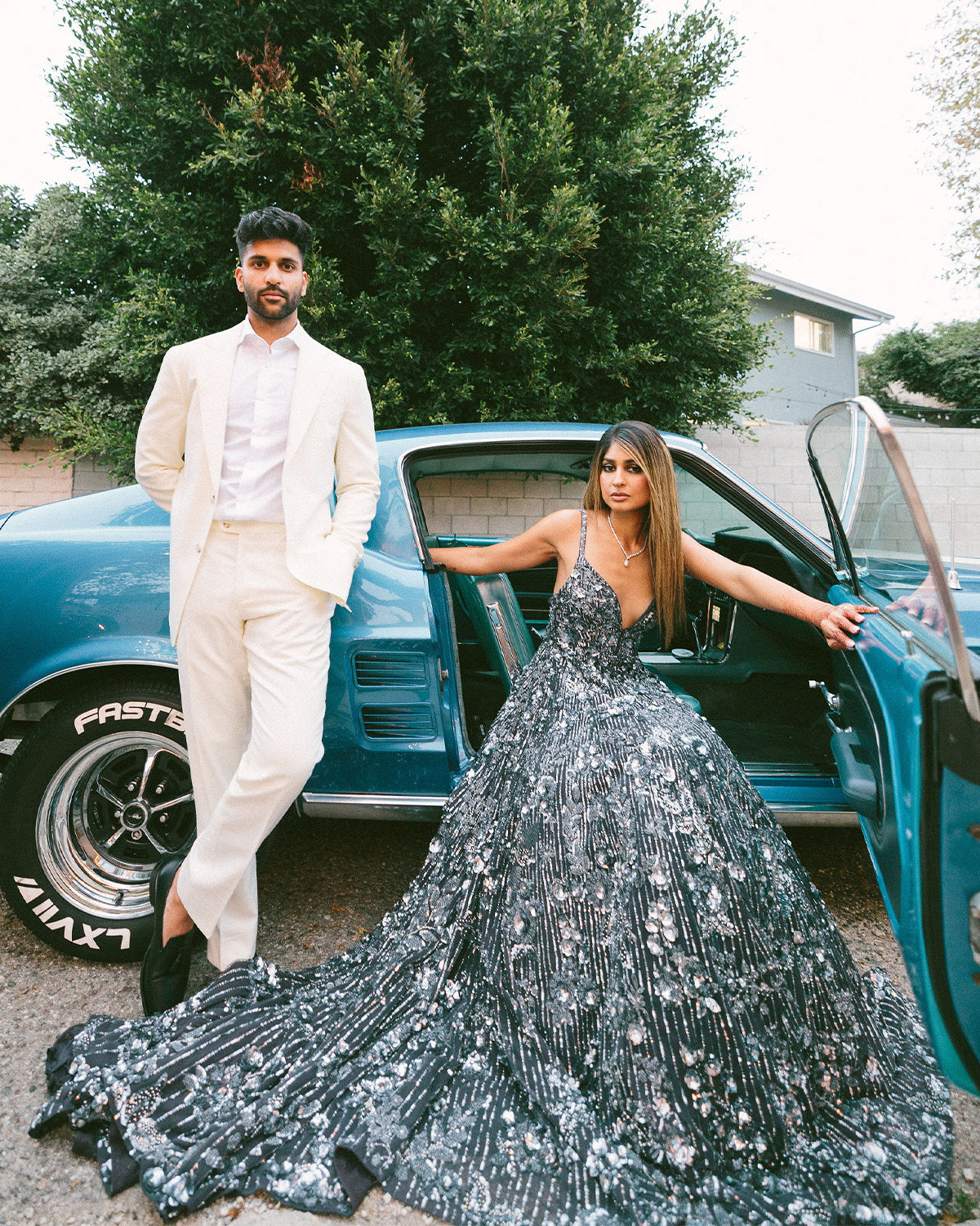 The Aisha Gown By KYNAH, Luxury Indian Fashion & Bridal Wear