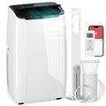 14000 BTU Portable AC with Heat & Dehumidify for Rooms up to 700 sq ft, White