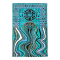 Alaia Persian Turquoise Melting Area Rug