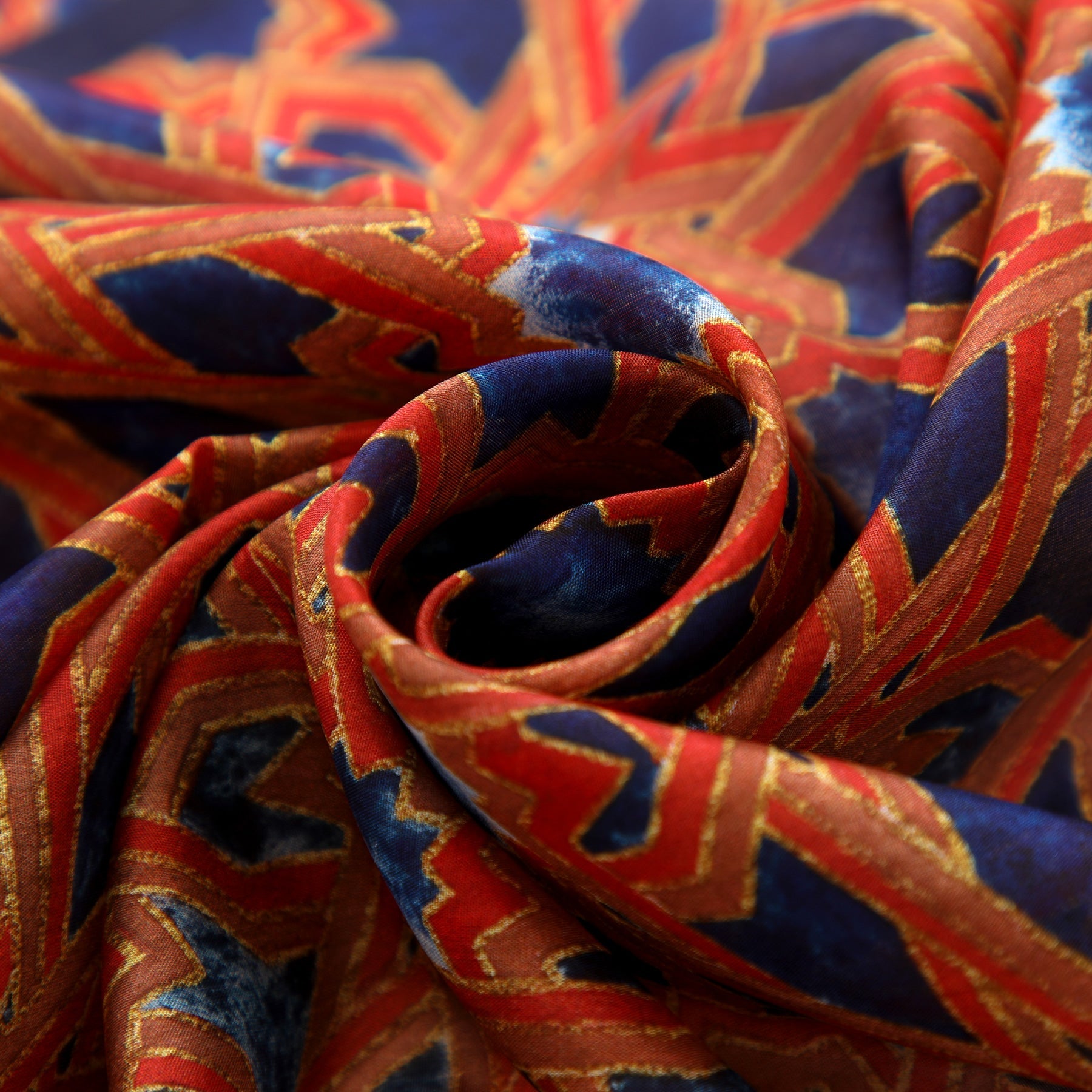 Islamic Art Silk Scarf Alcázar Genil